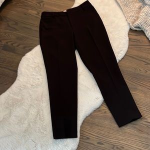 Laundry by Shelli Segal lightweight black ankle pant, size 8